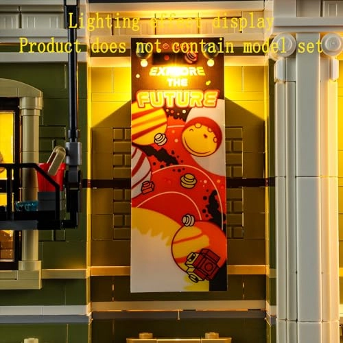 LED Light Kit - Compatible with Lego Natural History Museum Multicolor