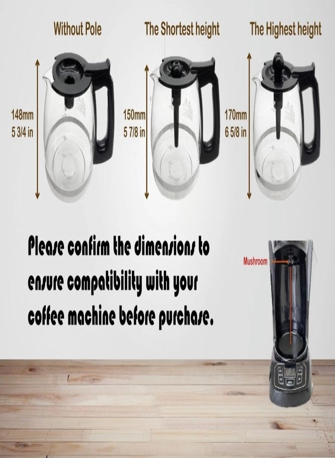 Coffee Machine Replacement Glass Pot - 18L