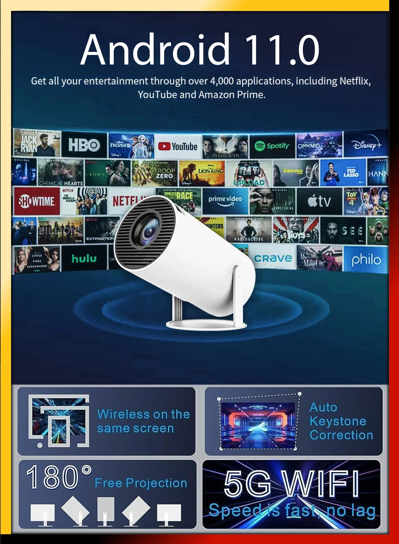 HY-300 120ANSI Lumens