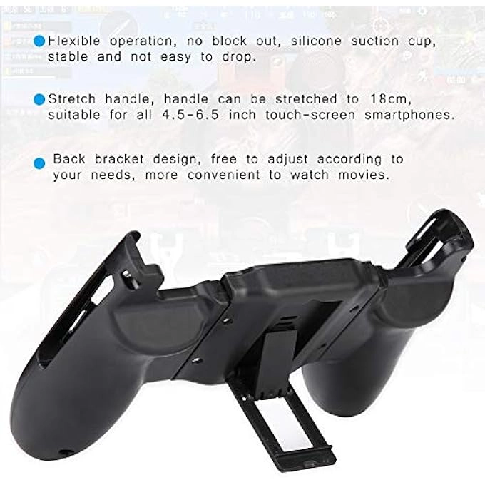 3 In 1 Portable Universal Mobile Phone Gamepad Holder - Telescopic Controller