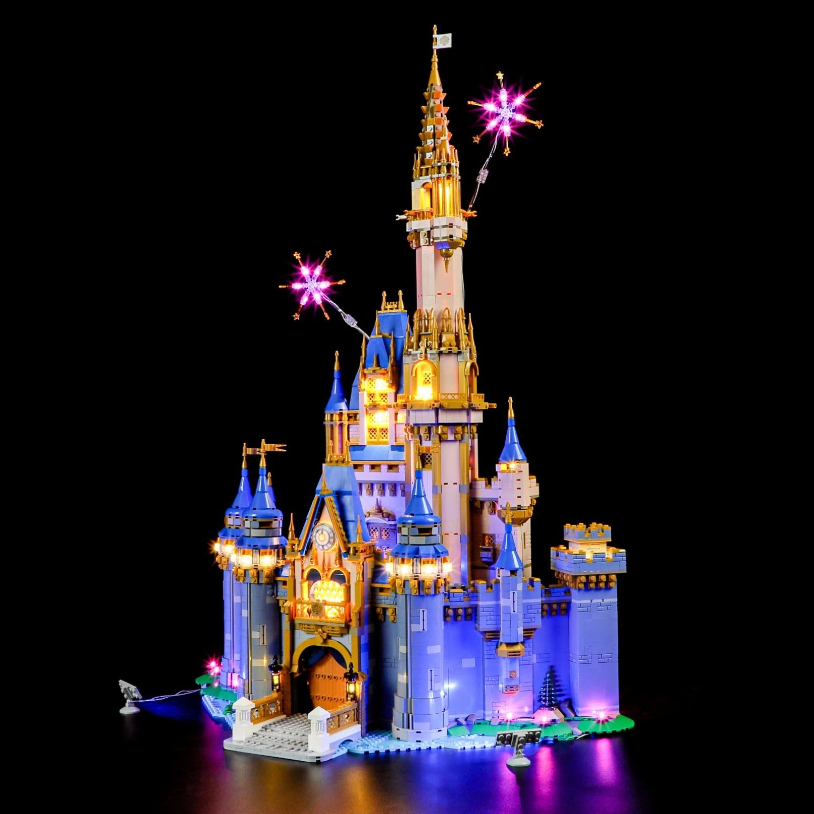 MENZAVA Disney LED Lighting Kit for 43222 Disney Castle - Architecture