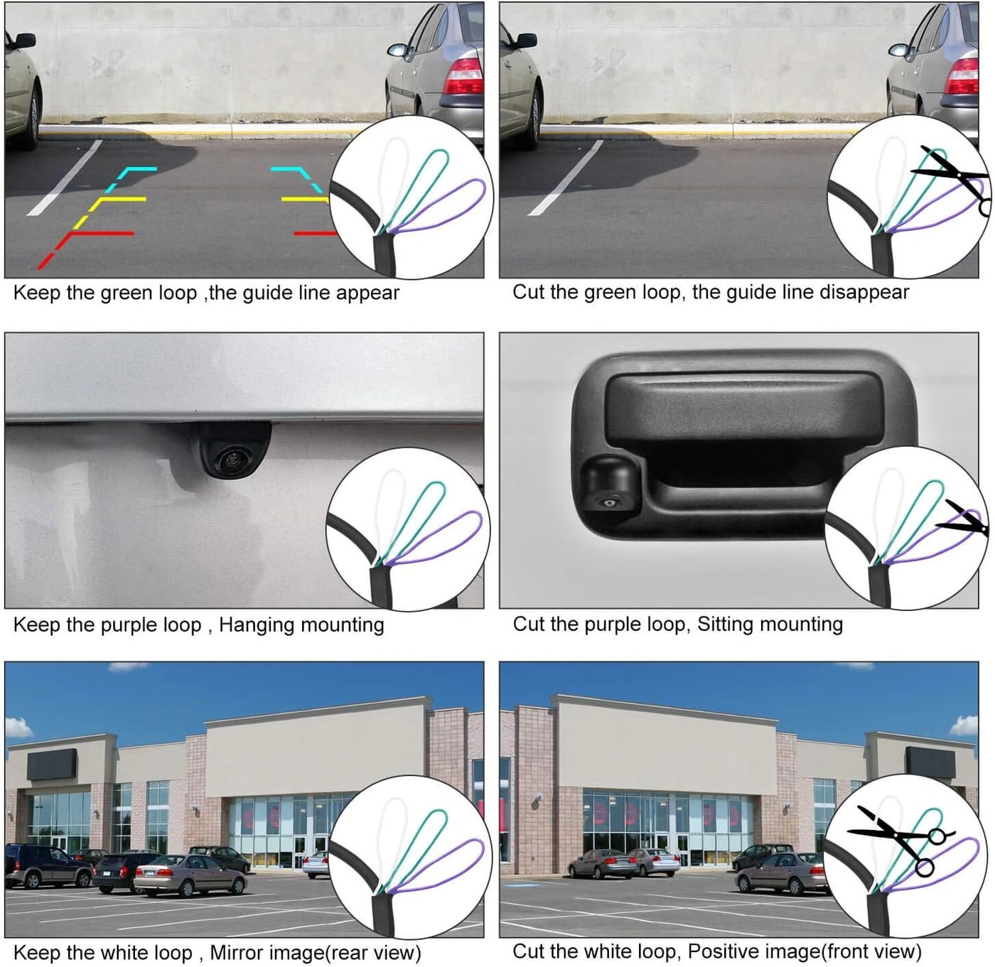 Backup/Front View Camera - 600TVL