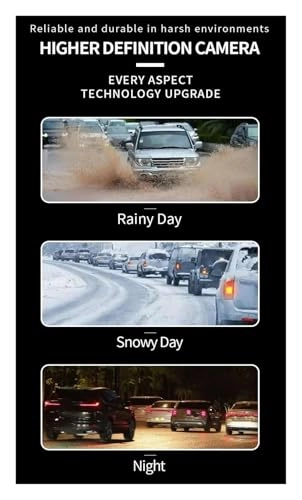 Car Rear View Camera - Night Vision Wired or Wireless 1280 x 720 Pixels