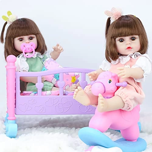 Reborn Baby Doll - 15 Inch Vinyl Mohair