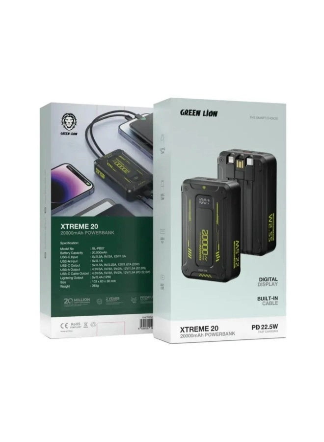 Xtreme 20 - 20000mAh 22.5W