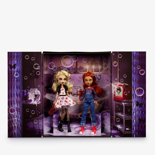 Chucky and Tiffany Doll - 10 inches Plastic Ages 15+