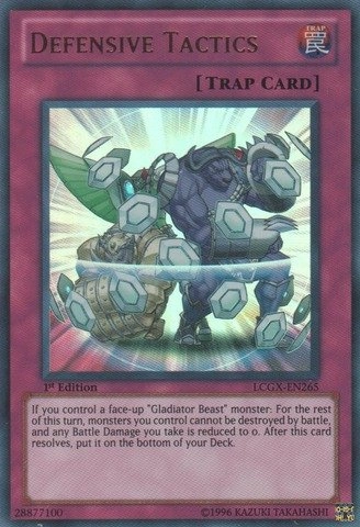 Konami Defensive Tactics LCGX-EN265 - Legendary Collection 2 1st Edition