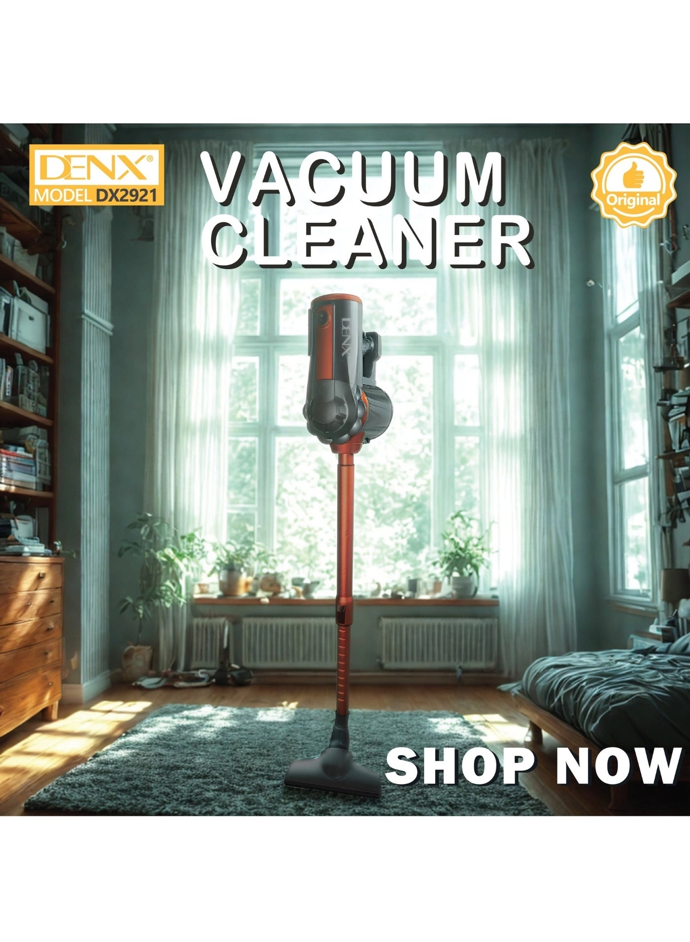 Wired Vacuum Cleaner (DX2921)