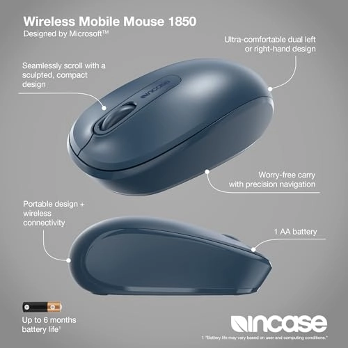 Wireless Mobile Mouse 1850 - USB