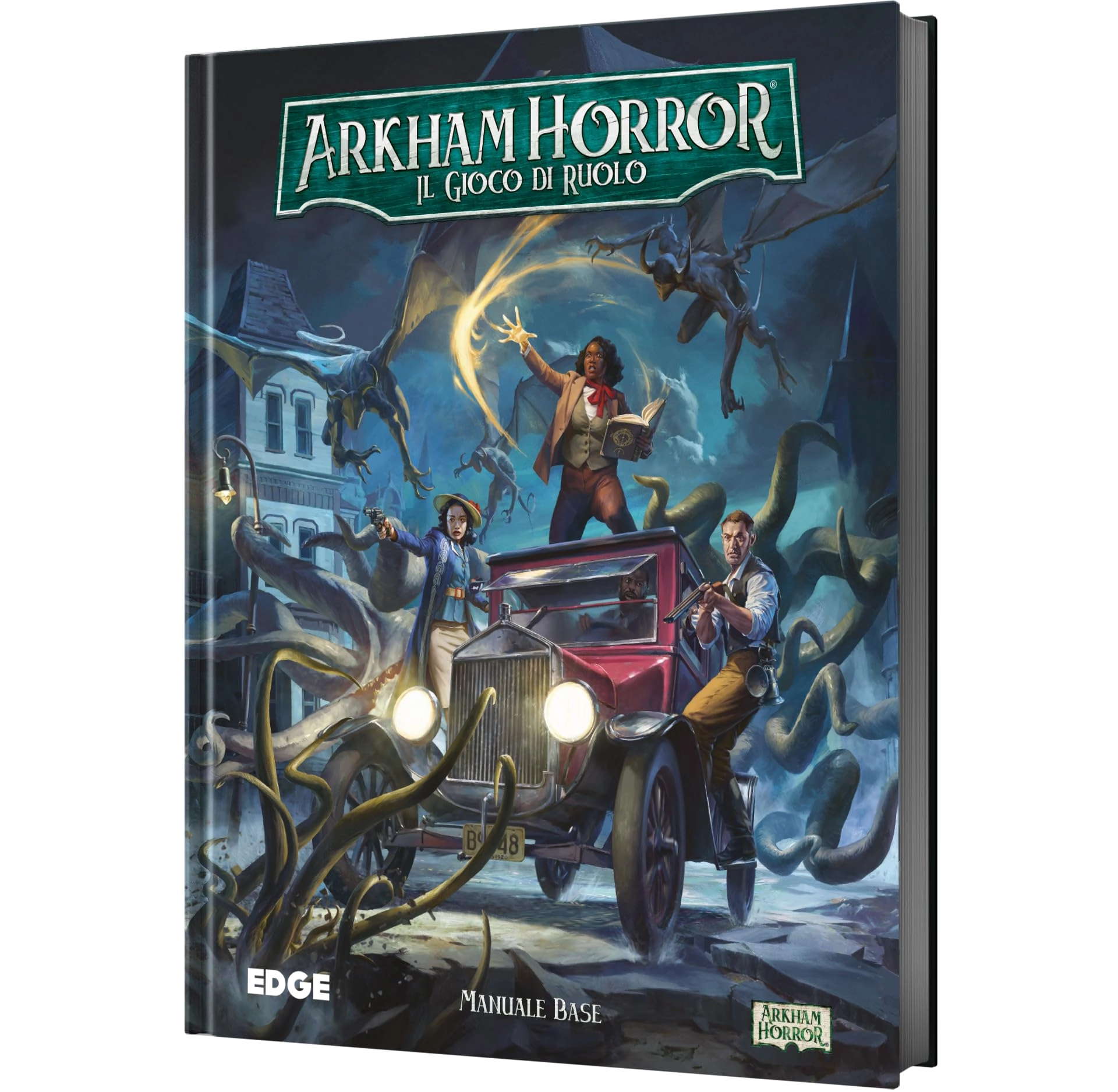 Asmodee Arkham Horror: The Roleplay - Basic Manual (Italian)