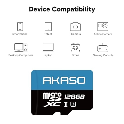 microSDXC U3 Memory Card - 128GB