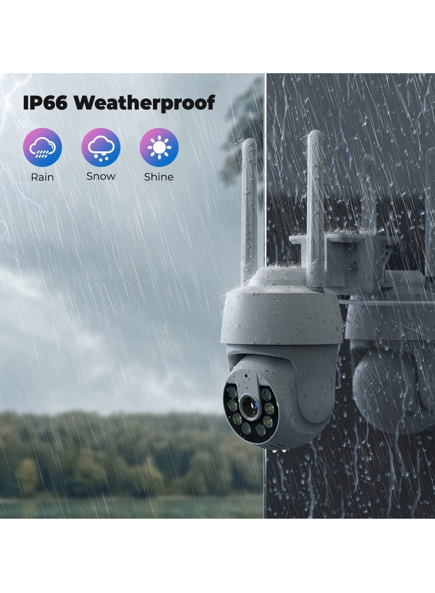 Security Camera Outdoor 2K