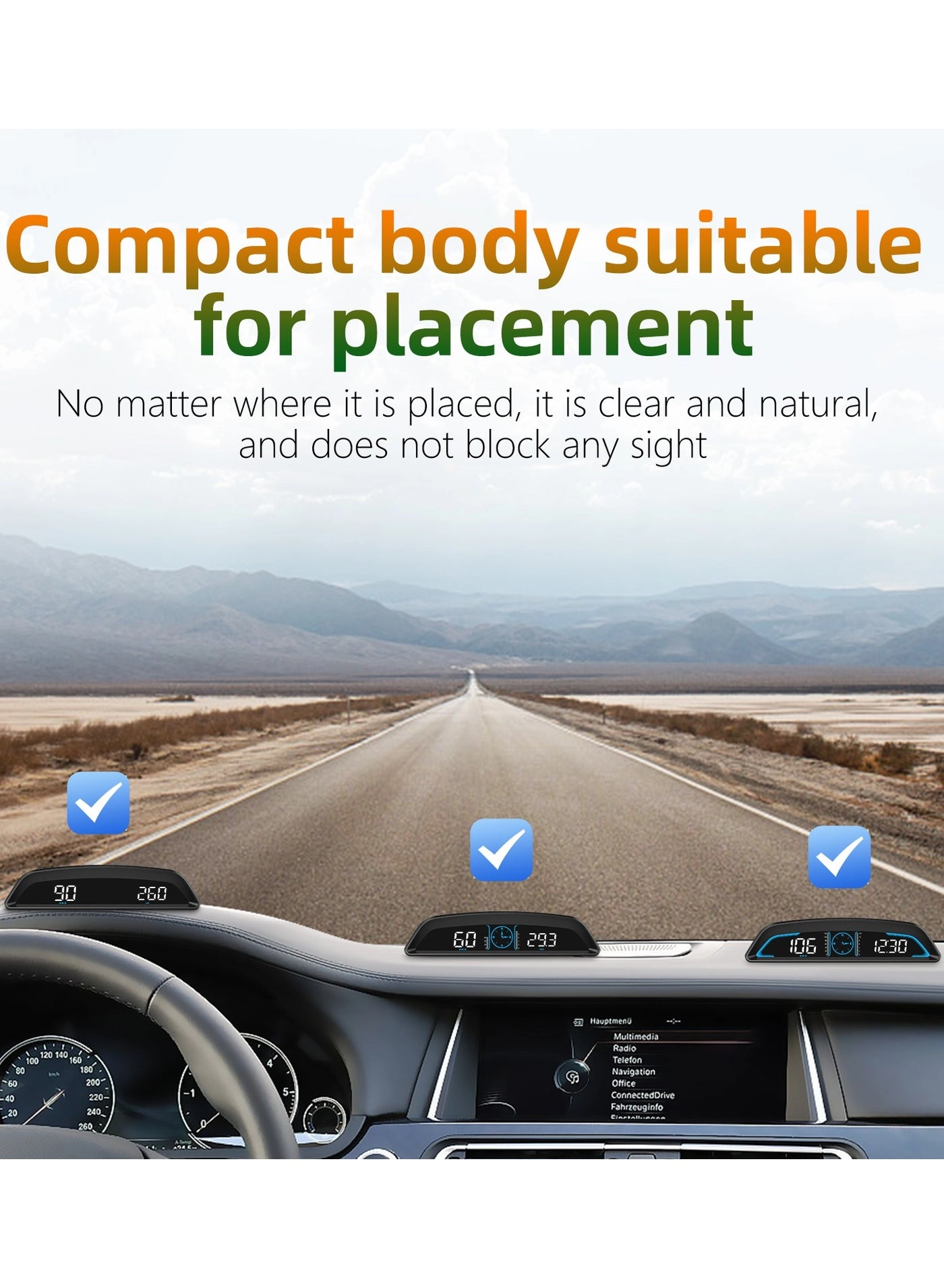 HUD Head Up Display - 1 piece(s)