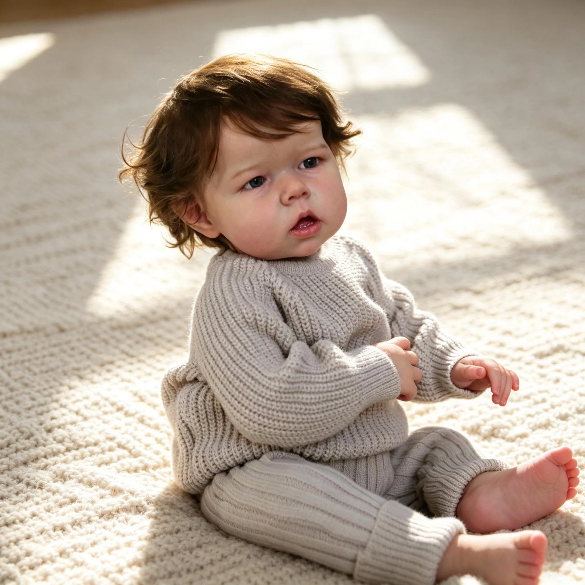 Nanjing Tianzeng Gifts Co.,Ltd Reborn Baby Doll - 20 Inch Silicone Full Body Boy