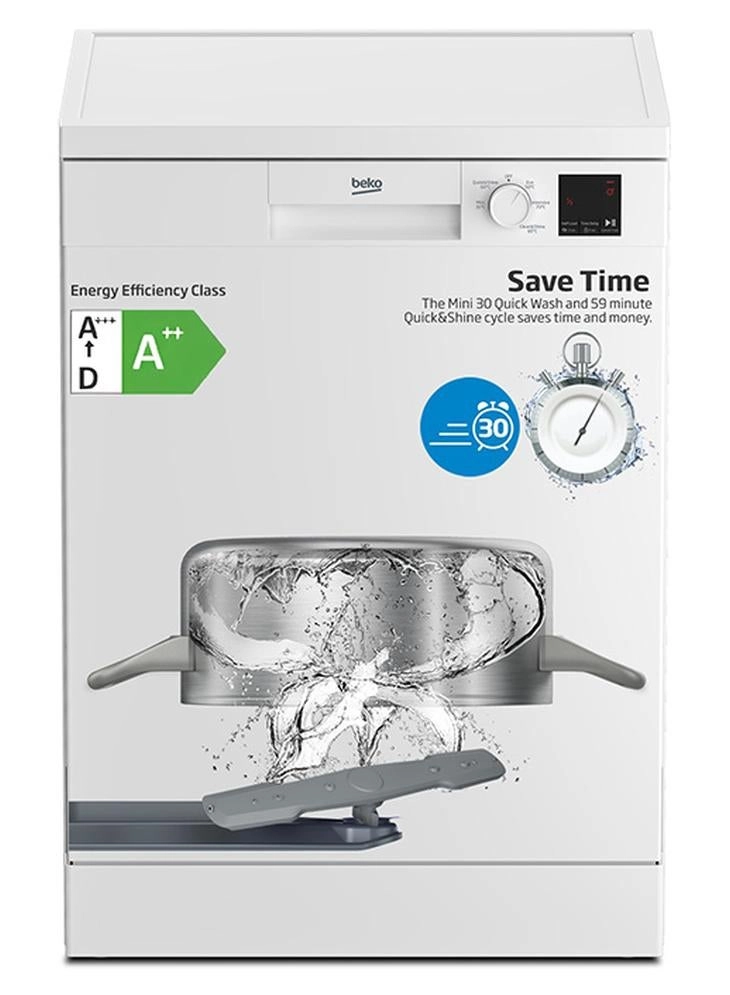 Beko DVN05320W Freestanding