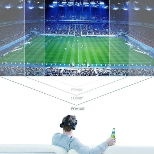 VR Glasses - Remote Control 3D 5.0-7.2 Inch