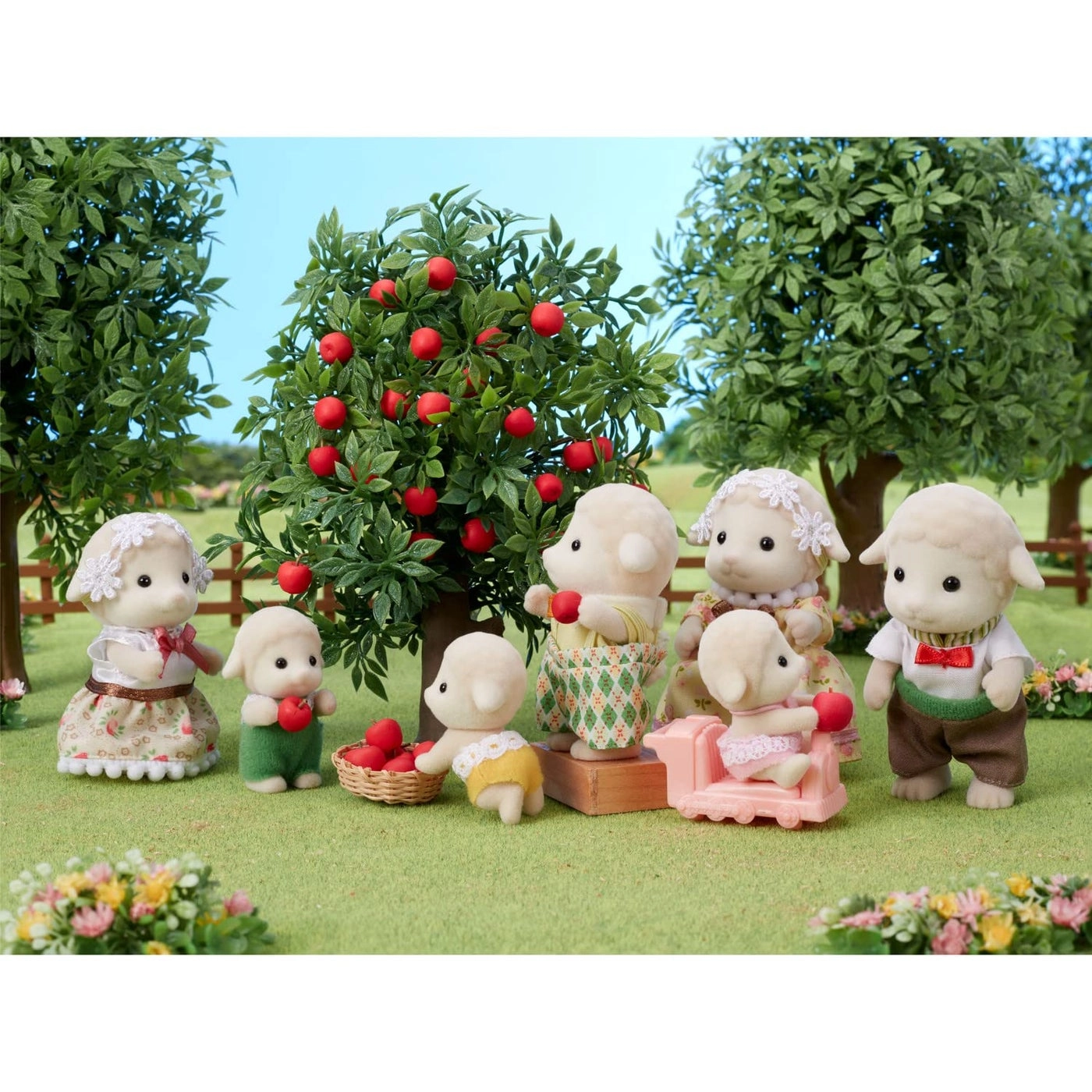 Sheep Family 4 pcs