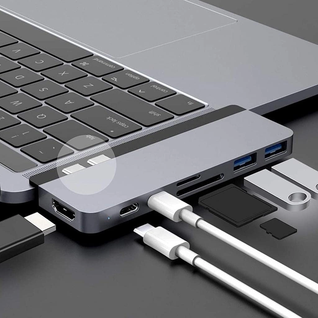 Hyperdrive Dual 4K HDMI 7 Port USB-C Hub