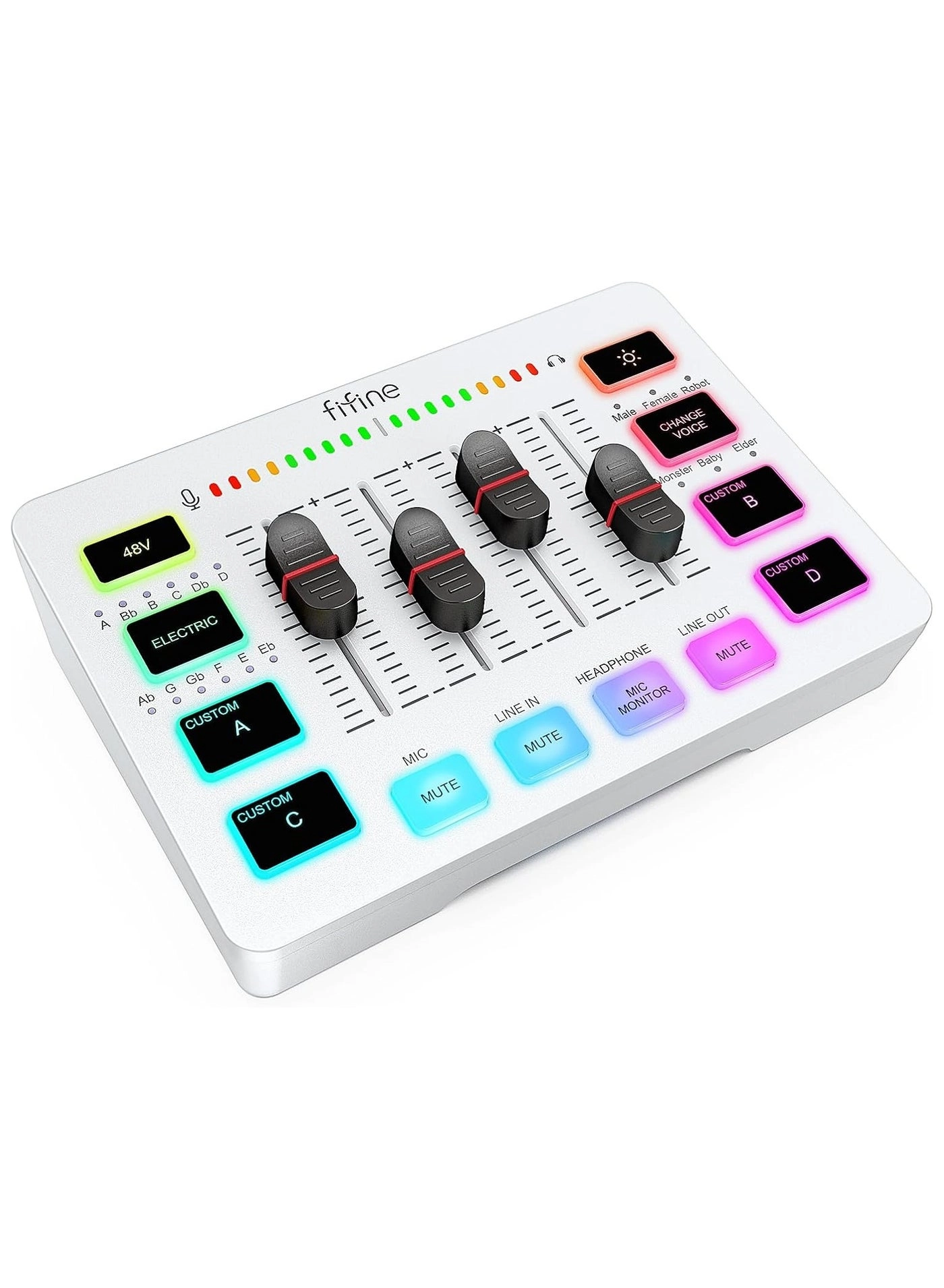 Fifine AmpliGame SC3W - 4-Channel