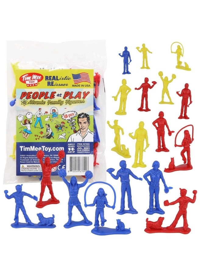 Tim Mee Toy People Play Figures 18 pcs
