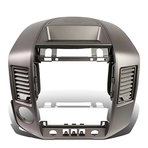 DNA MOTORING Center Dash Audio A/C Finisher Surround Bezel - 04-06 Titan 05-06 Armada