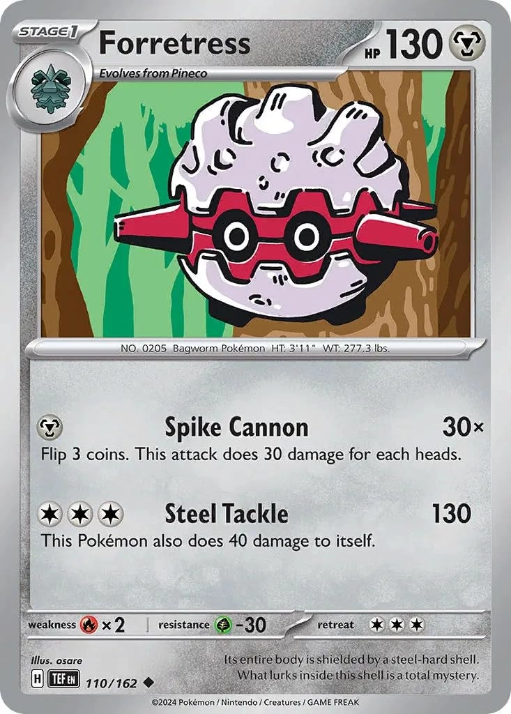 Pokémon Pokemon Forretress 110/162