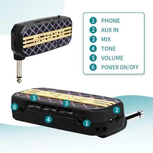 JA-03 - Mini Pocket Guitar Amp Tube Drive