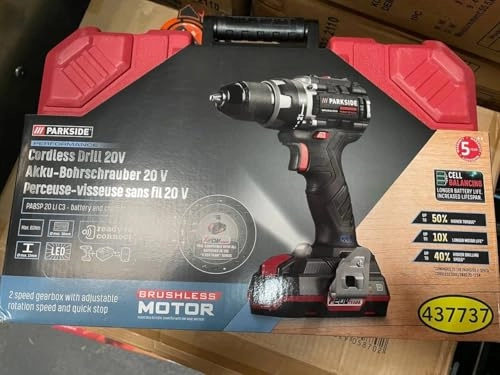 PABSP 20 Li C3 - 20V Brushless Cordless Drill Driver