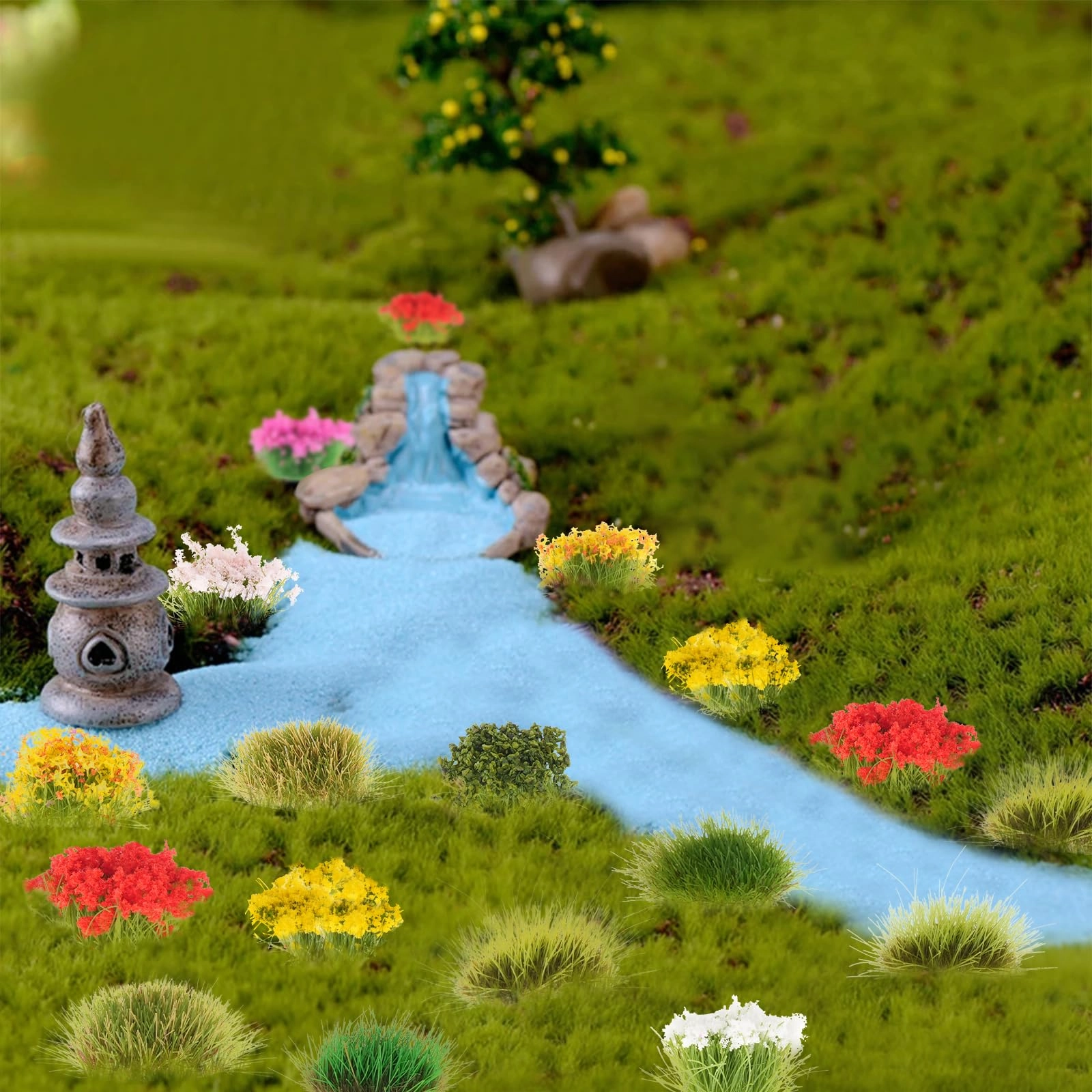 Static Grass Tuft - 129pcs 1:72-1:35