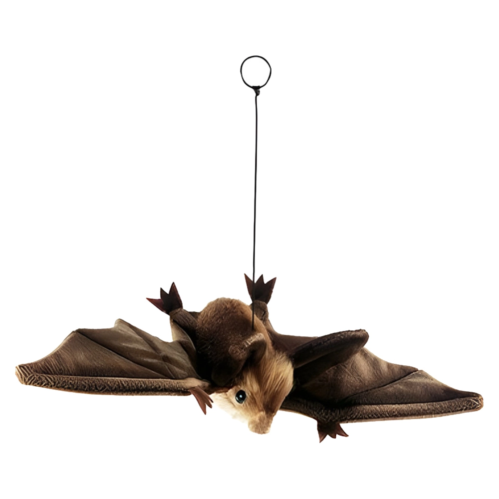 HANSA LOCAL Brown Bat Plush Toy - 37?cm Hanging