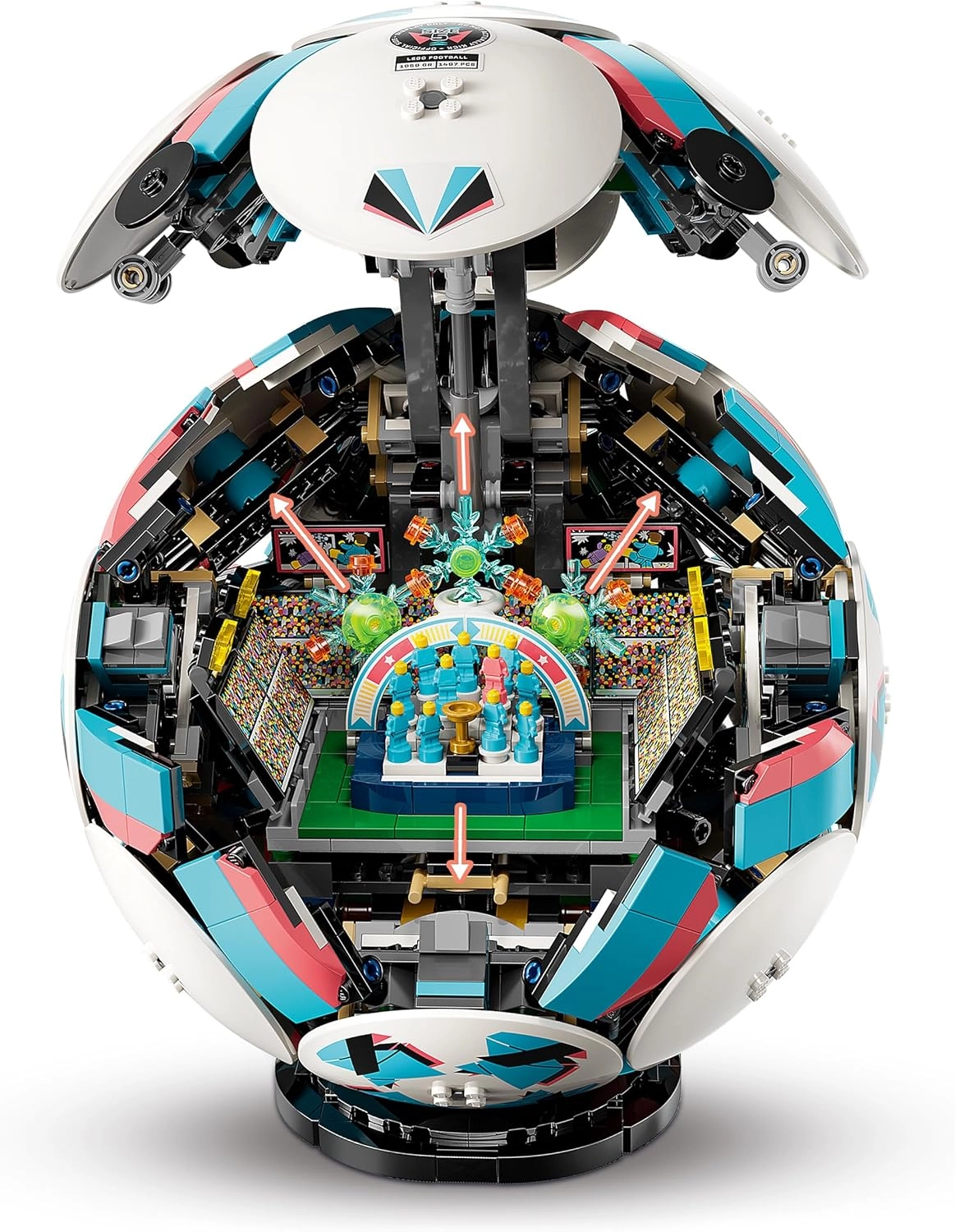 FIFA World Cup 2026 3D Football (43019) - Display Model Interactive Miniature Stadium