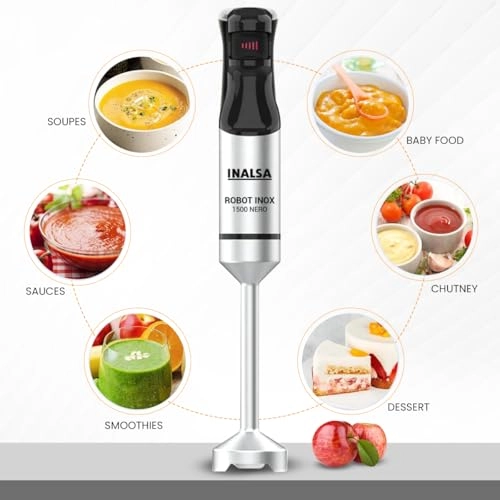 Robot Inox 1500 Nero - 1500W