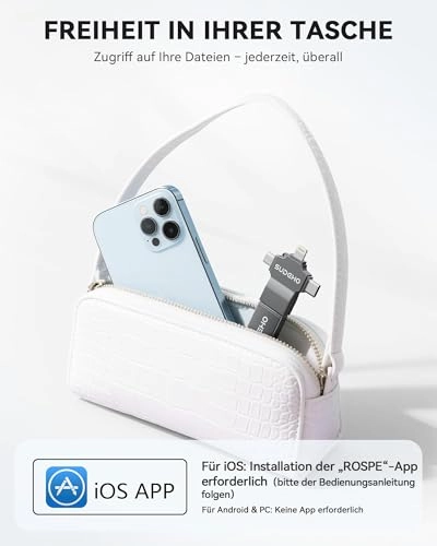 USB Stick - USB 3.0 Lightning USB-C 256GB