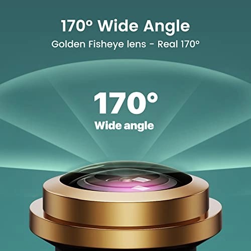 Fisheye Lens - Night vision Wire 1080P