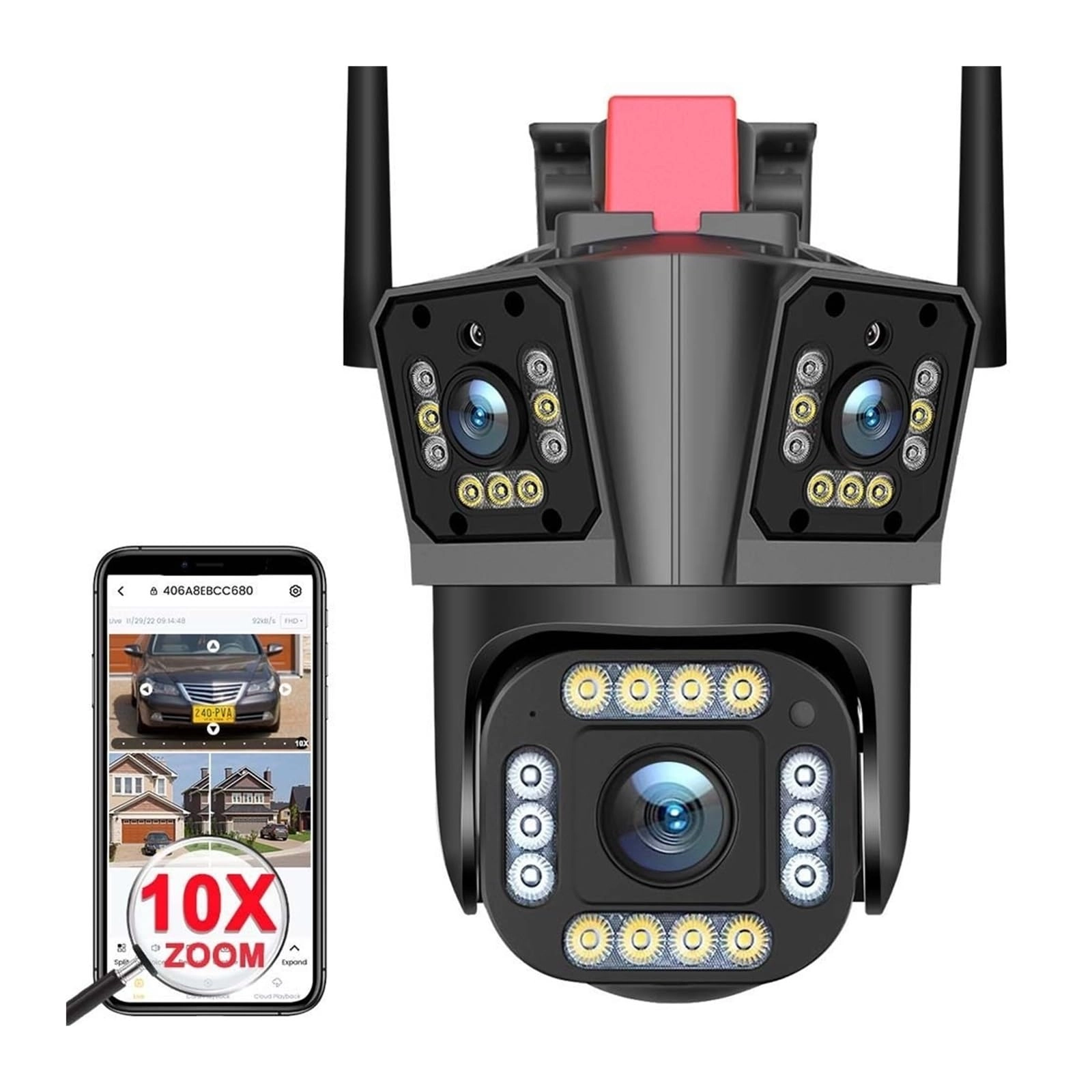 Security Camera Outdoor 6K