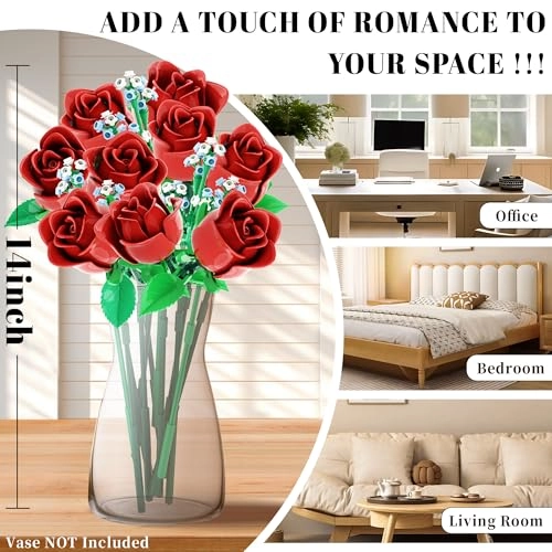 Rose Bouquet Building Set (01050) - Botanicals