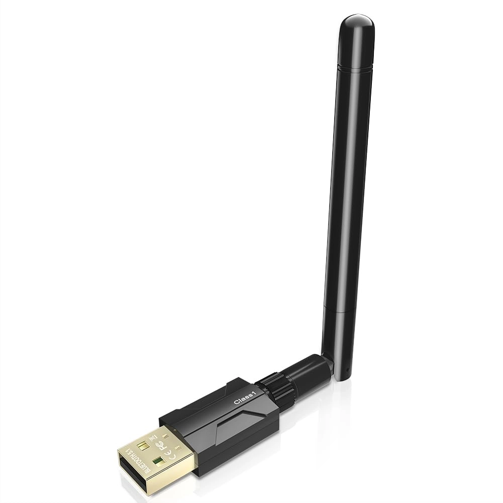 Techkey USB Bluetooth Adapter - Bluetooth 5.1 USB