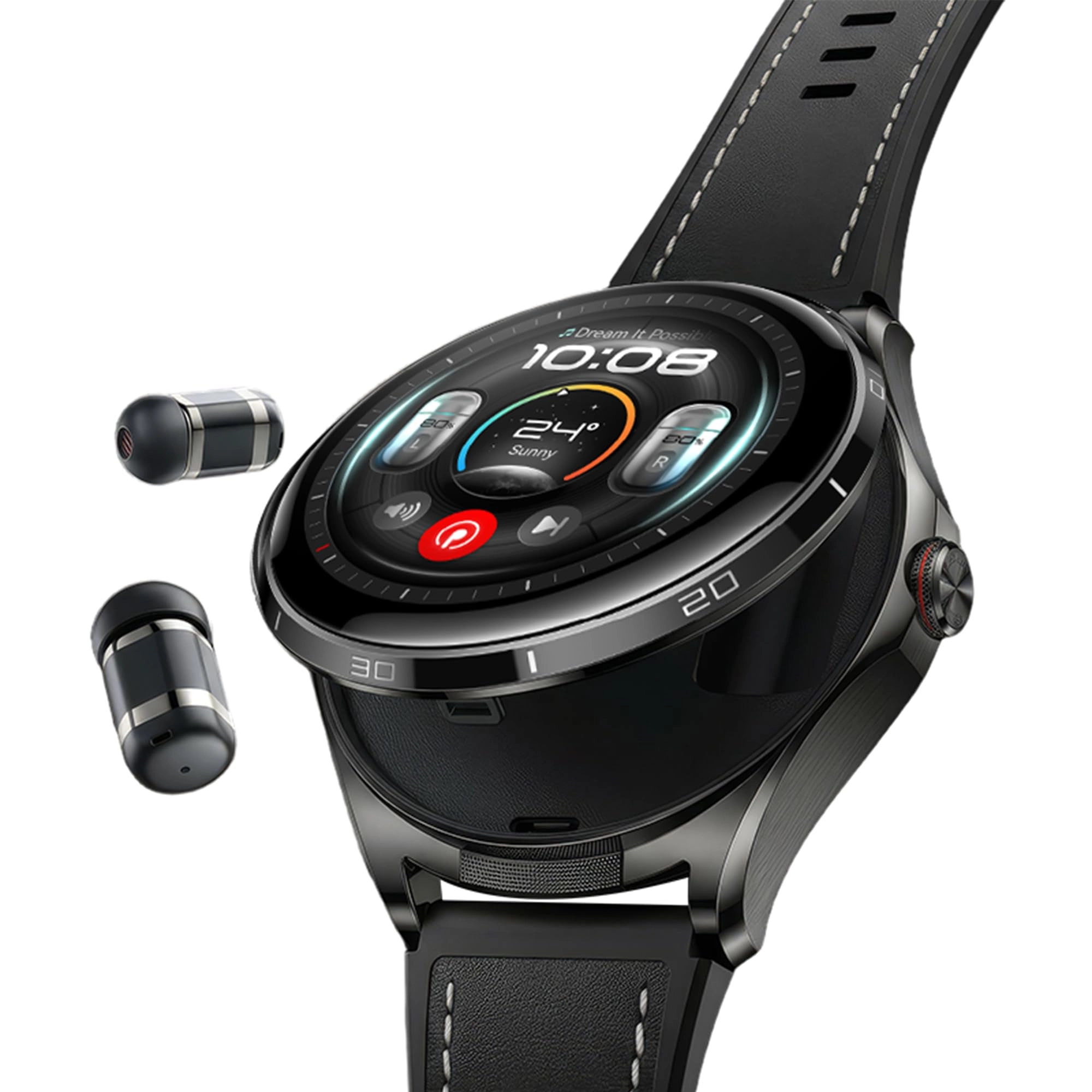 55020GPH-E Watch Buds 2 Titanium GPS