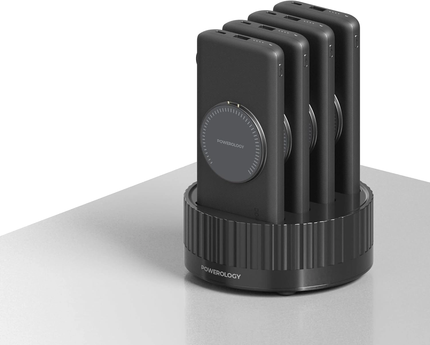 Akzun Trading MagFit Powerbank Terminal - 10000mAh PD20W Quick Charge 3.0 16 USB MagSafe Dual USB-C