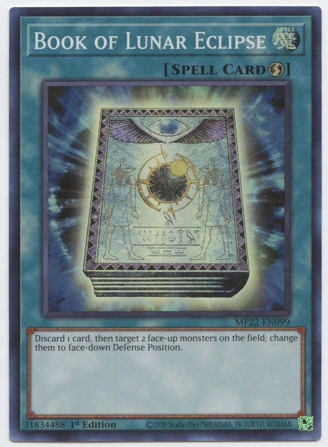 Yu-Gi-Oh! Book of Lunar Eclipse MP22-EN099 1st Edition