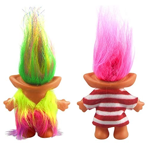Vintage Troll Doll - 7.5" Tall Polyester Ages 3+ Pack