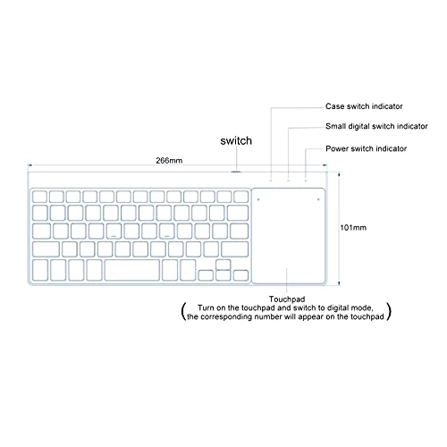 bluetooth-compatible Keyboard - Wireless