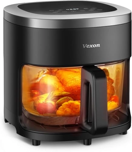 Glass Air Fryer 4208BD-2A-VC