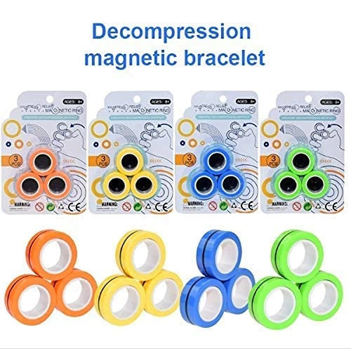 Plastic Magnetic Balls and Rods Set - 32 pcs