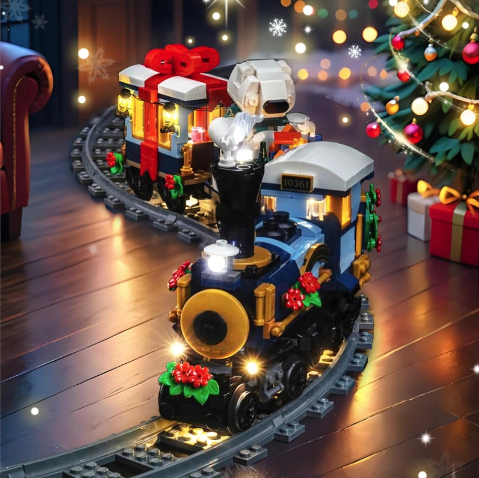 LocoLee Light kit for LEGO Holiday Express Train 10361 - Plastic 1