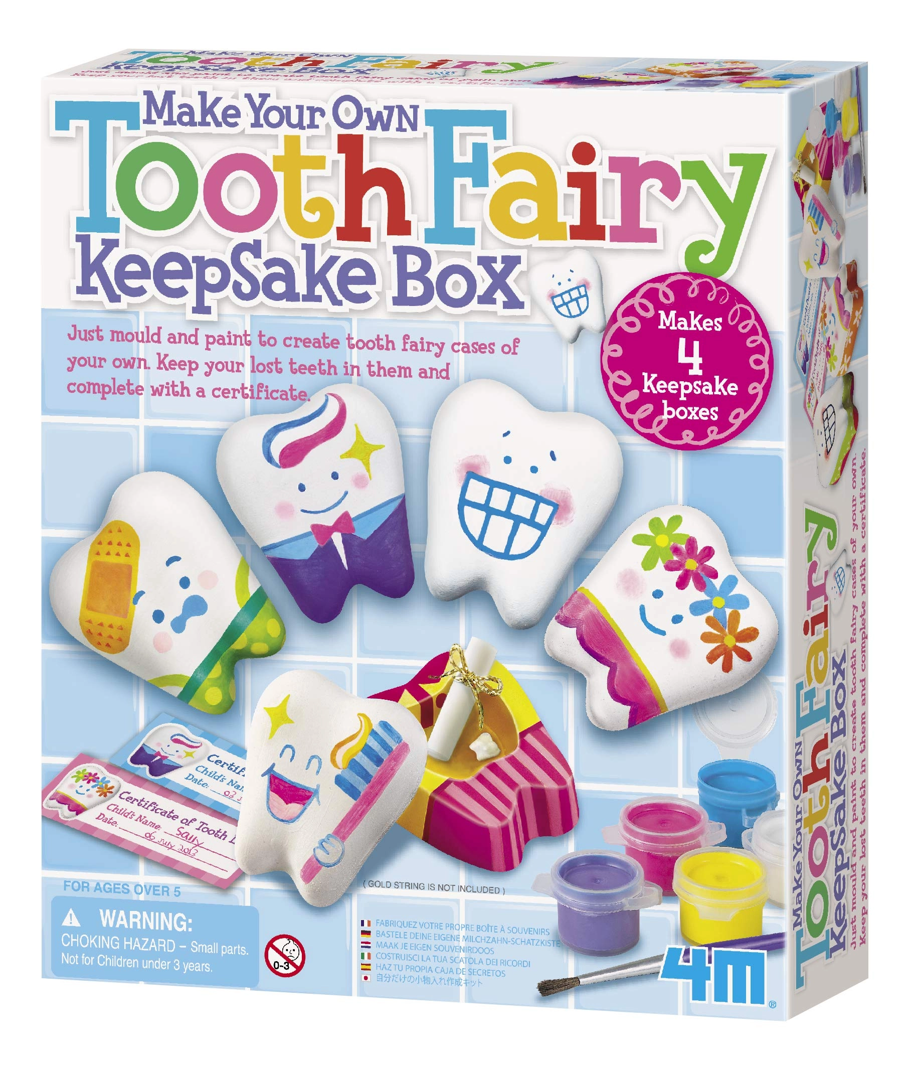 4M Tooth Fairy Keepsake Box - 5+ years 5 pcs