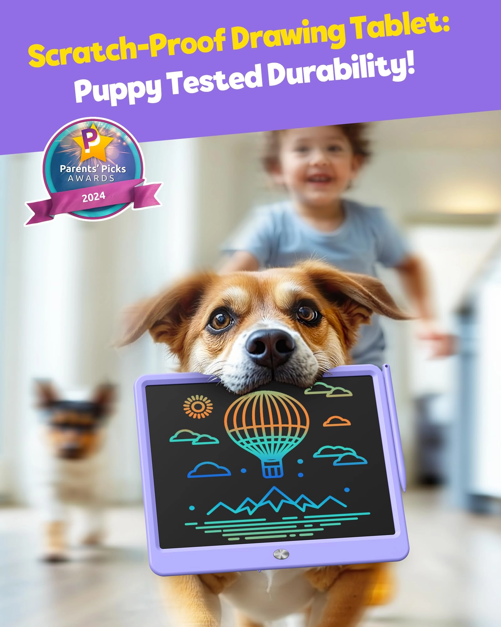 LCD Writing Tablet - 12 inch Erasable