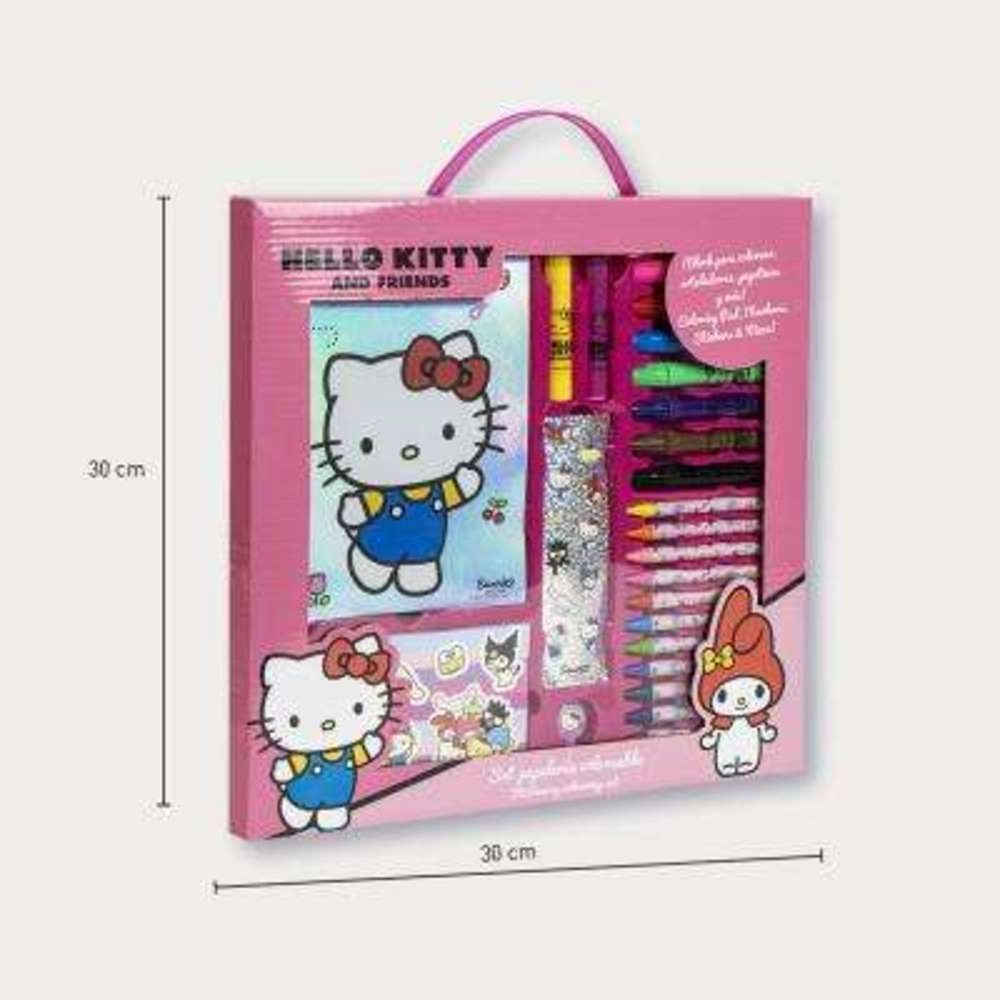 Colorable Activity Set Display - 6 PCS markers crayons notebook
