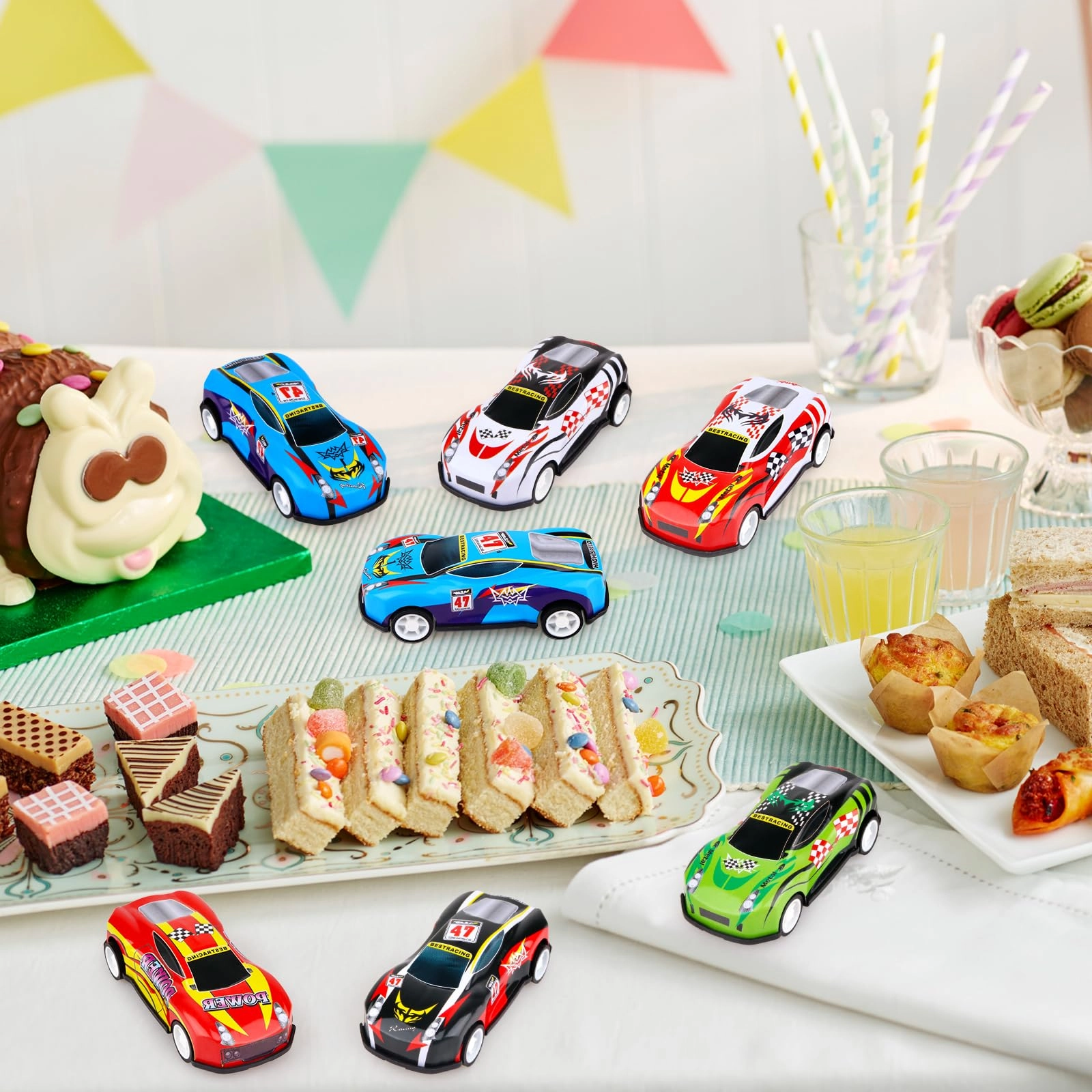 Mini pull back Cars - 28 pcs