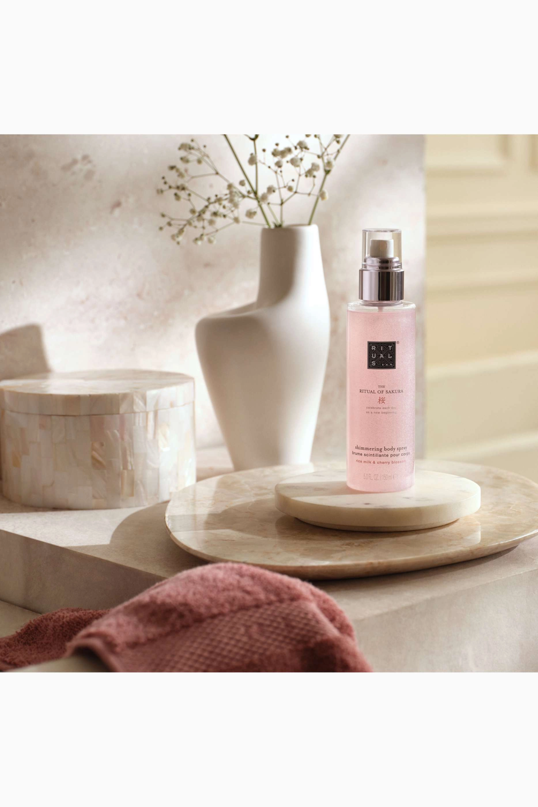 Sakura Shimmering Body Spray - 150ml cherry blossom